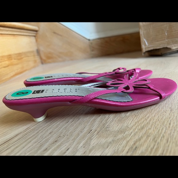 Carole Little size 8 Mule in pink - Picture 3 of 4